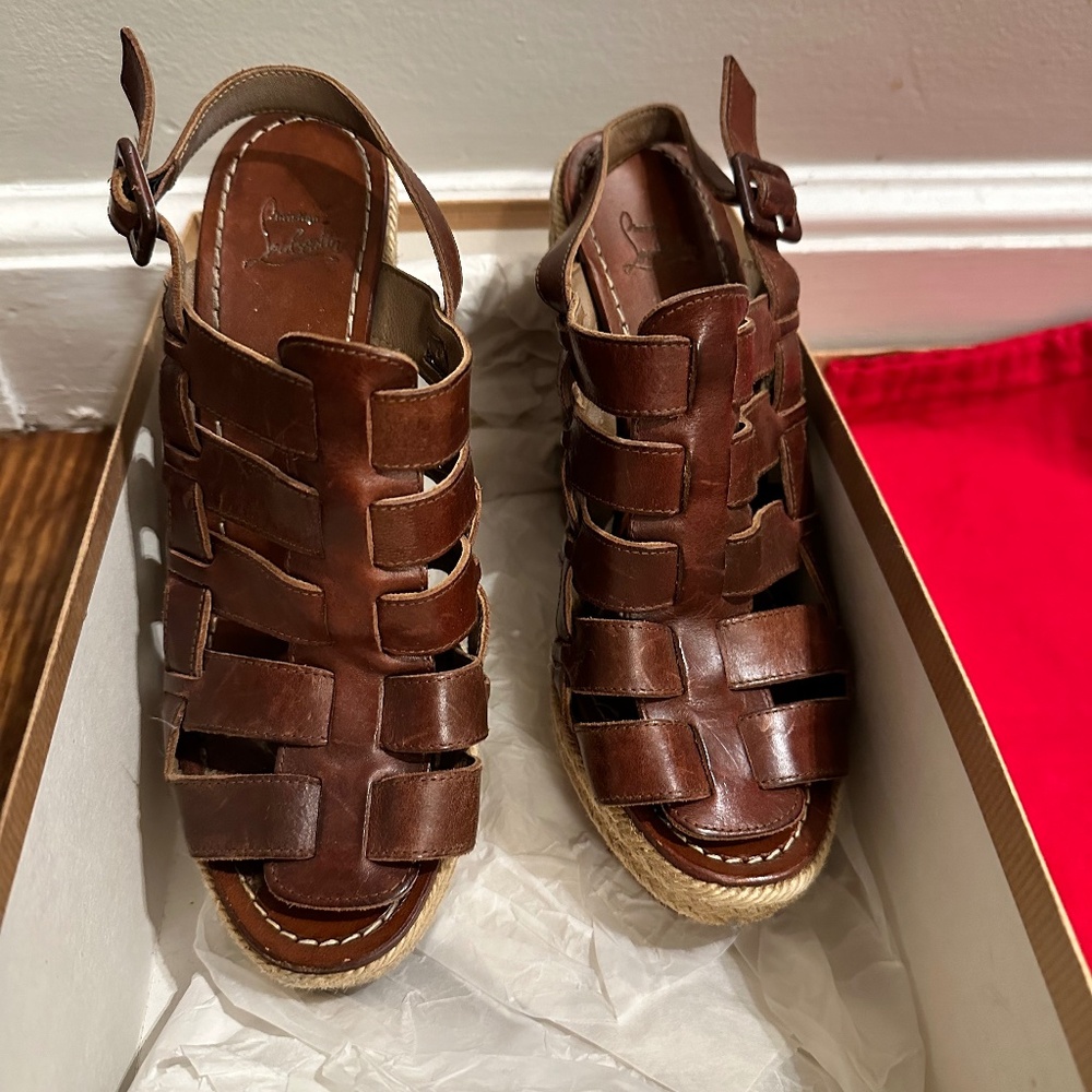 Christian Louboutin Barcelona Wedges